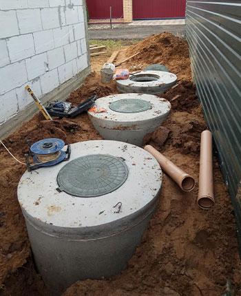 Септики из бетонных колец под ключ в Одинцовском районе